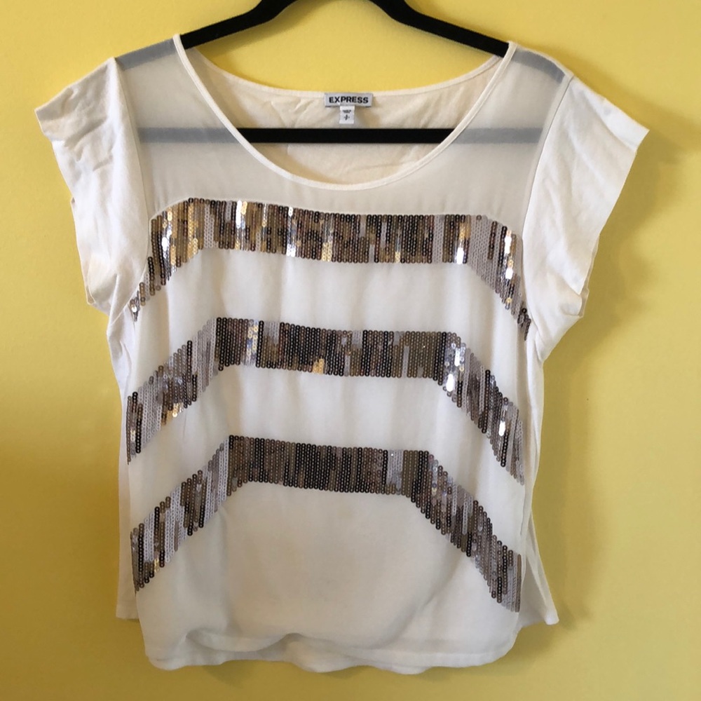 Striped Shimmer Shirt